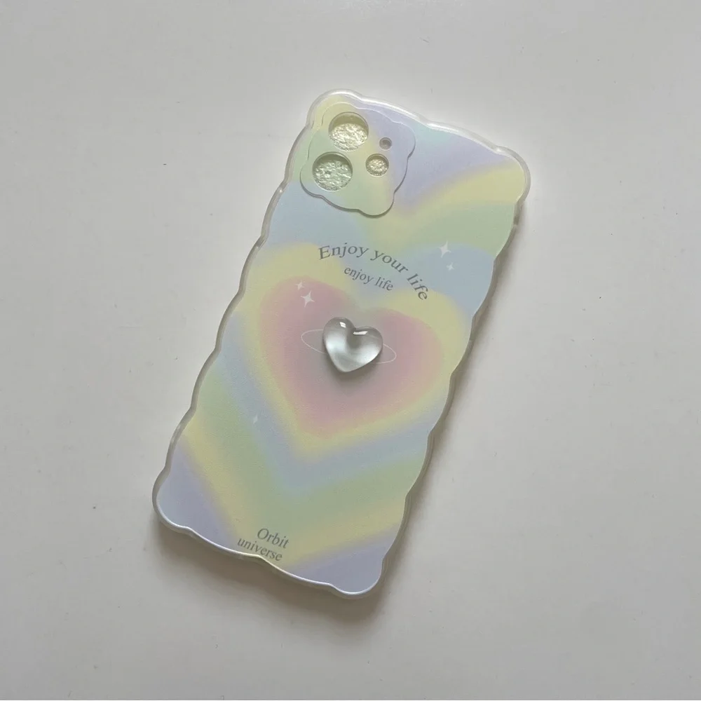 YesStyle Akord Sound Heart Phone Case 